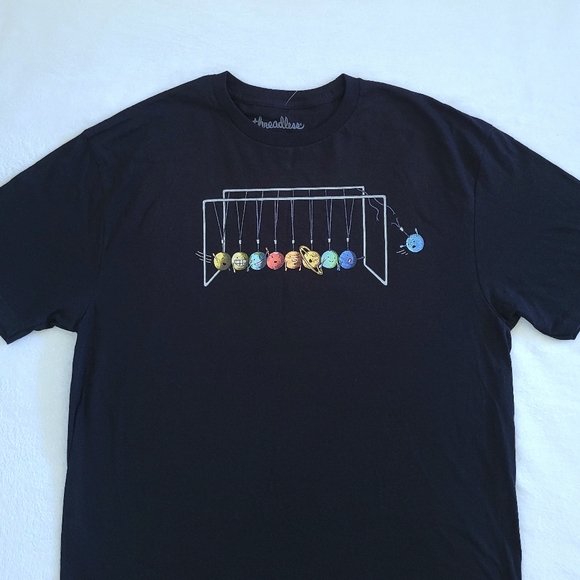 Threadless "Newton's Cradle" Graphic Tee👕 - NWOT - Picture 9 of 12